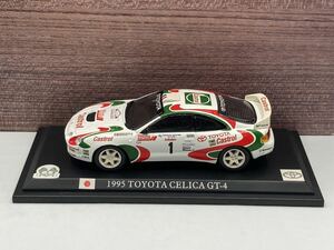 即決有★delprado デルプラド 1/43 1995 トヨタ TOYOTA セリカ GT-FOUR GT-4 WRC ラリー レーシング★ミニカー