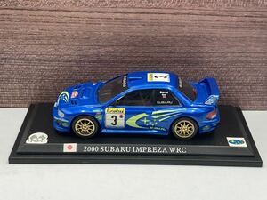 即決有★delprado デルプラド 1/43 2000 スバル SUBARU IMPREZA インプレッサ WRC ラリーカー★ミニカー