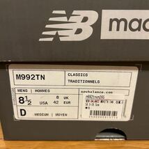 New balance M992TM made in USA_画像8