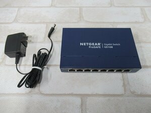 Ω 新LA 0039h 保証有 NETGEAR【 GS108v4 】ネットギア ギガビット8ポート アンマネージスイッチ 通電確認済・祝10000取引!!