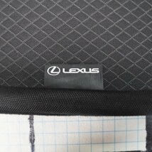 ★美品 LEXUS（ レクサスRX系） 純正 ラゲッジソフトトレイ トランクマット（2重タイプ）「ブラック」SL7530_画像2