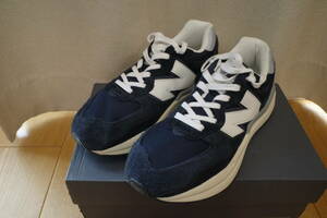 New Balance M5740 VLB 57/40 ネイビー 26cm 着用1回