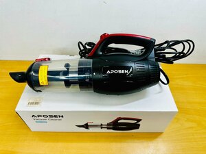 A-607☆リユース美品☆サイクロン式掃除機　手持ち　コードタイプ☆APOSEN☆H21-500