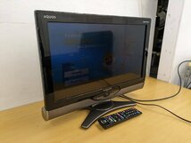 Y-560☆リユース美品☆液晶TV☆シャープ☆20インチ☆2010年式☆LC-20DE7☆リモコンあり☆_画像2