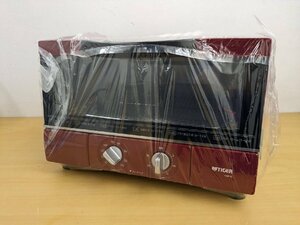 A-643* unused *TIGER Tiger oven toaster KAM-G130 red *