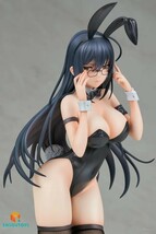 黒バニー葵 白バニー夏芽 2体セット PVCフィギュア 箱無し_画像2