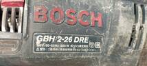 BOSCH GBH 2-26 DRE型 ハンマードリル 0 611 253 738 ケース有 通電OK 動作品 62846_画像3