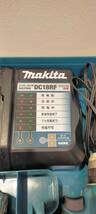 makita 充電式4モードインパクトドライバ セット 通電OK 動作品 (本体 TP141D 青 / バッテリ BL1860B 2個 / 充電器 DC18RF / ケース) 62853_画像3