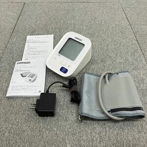 ◆【売り切り】OMRONオムロン 上腕式血圧計 HCR-7104 血圧計 説明書付属 ACアダプタ付属 動作確認済み 