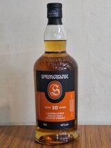 スプリングバンク１０年　Springbank 10 years old　箱なし　４６％　７００ｍｌ×１本_画像1