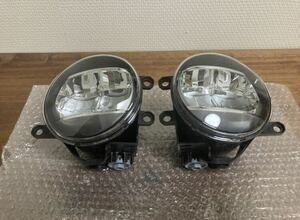 【新車外し】トヨタ 純正 30前期 アルファード ヴェルファイア LEDフォグランプ 左右 KOITO48-150 81210-480510