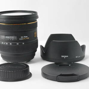 CANON用★極上美品★シグマ SIGMA 24-70mm F2.8 EX DG HSM フルサイズ対応の画像8