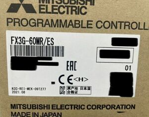 【 新品★送料無料 】MITSUBISHI 三菱電機 FX3G-60MR/ES PLC シーケンサ 保証付