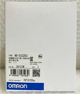 【 新品★送料無料 】OMRON オムロン NX-ECC203 EtherCAT カプラユニット【6ヶ月保証付き】