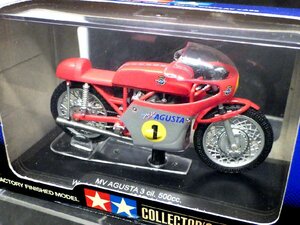 D40 未使用 TAMIYA タミヤ 1/22 コレクターズクラブ MV AGUSTA 3 cil. 500cc W.C. 1967 モーターサイクルモデルズ バイク ミニカー 模型