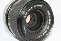 美品 Canon FD 35mm f2 s.s.c 単焦点レンズ レア Oマーク_画像2