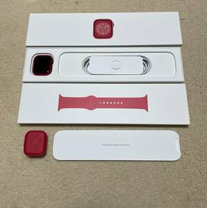 ★【中古美品】Apple Watch Series 8 GPSモデル 41mm PRODUCT RED★