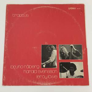 Jazz【LP】Bruno Raberg, Harald Svensson, Leroy Lowe / Tractus /Amigo