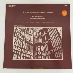 Jazz【LP】Narada Burton Greene Trio / Structures / Circle