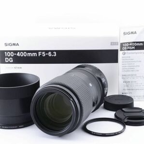 【美品】Sigma シグマ 100-400mm F5-6.3 DG OS HSM キヤノン EF マウント用 EF