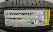 【即納 数量限定 在庫限り】 ピレリ パワジー POWERGY 215/60R16 215/60-16 【4本】 2023年製 無くなり次第終了 新品 正規品　個人宅可_画像2