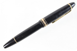 【ト福】MONTBLANC モンブラン 万年筆 MEISTERSTUCK マイスターシュテュック No.146 ペン先 18C 750 刻印あり LBZ01LLL00