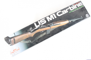 【ト福】マルシン US M1 Carbine カービン エアガン 自動小銃 木製ストック 箱あり ミリタリー サバゲー ライフル LBZ01LLL03