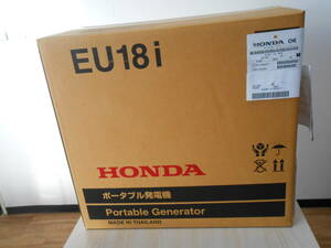 24683 新品 未使用 未開封 HONDA ホンダ ポータブル発電機 EU18i Portable Generater インバータ発電機 保証書有