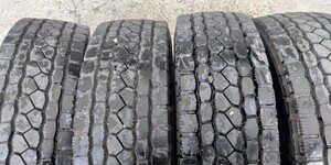 ブリヂストン　245/70R19.5 M801　エコピア　4本　バリ溝　23年製③