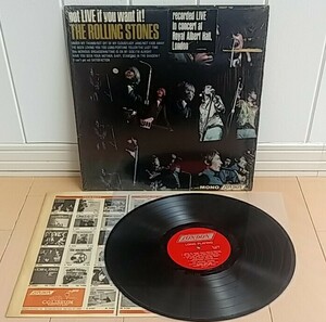 【1966年US盤オリジナル MONO】Rolling Stones(ローリングストーンズ) / GOT LIVE IF YOU WANT IT