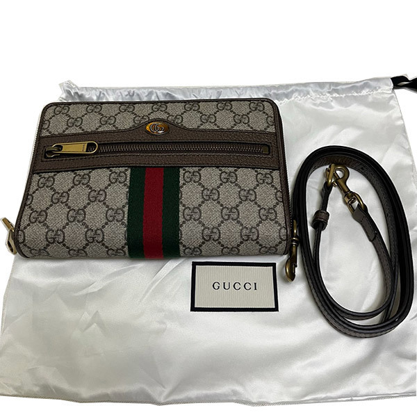 【ラスト+新品】GUCCI　2WAY　クラッチ　ショルダー　財布　バッグ