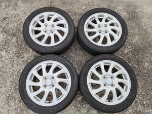 ダイハツ純正 15インチ ホイール タイヤセット　165/55R15 レグノ　ムーヴ、タント他