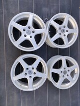 フォルクスワーゲン　Volkswagen　キャップ付　５本スポークホイール　16×7J+50　112-5H　アルミホイール4本セット_画像1