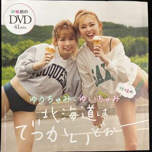 週刊プレイボーイ付録DVD★『ゆうちゃみ&ゆいちゃみ』北海道はでっかいどお！