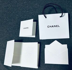 CHANEL シャネル　明細書ホルダー　レシートホルダー　カメリア　紙ケース2枚