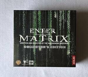 未開封品　メディアカイト　ATARI　ENTER THE MATRIX　エンター ザ マトリックス　日本語マニュアル付き英語版 Windows