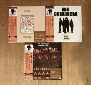 ■全て未開封!/廃盤紙ジャケCD■Pentangle (ペンタングル) CD合計3枚セット!■Basket Of Light/Cruel Sister/John Renbourn