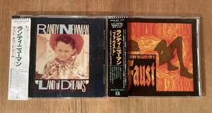 ■帯付!/廃盤紙ジャケCD■Randy Newman (ランディ・ニューマン) CD合計2枚セット!■Randy Newman's Faust/Land Of Dreams