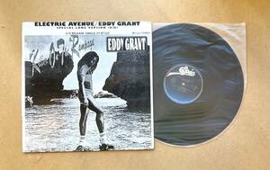 ■国内プロモ12"■Eddy Grant, George Duke / Electric Avenue, Reach Out (Epic - QY・3P-90058) 1983 JPN VG+ エディ・グラント