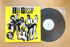 ■国内白プロモ12"!レア■Hot Gossip / Break Me Into Little Pieces (Victor LWG-1265) 1985 JPN EX ■Hi NRG, Synth-pop