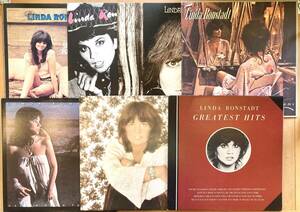 ■盤美品中心■Linda Ronstadt(リンダ・ロンシュタット) LPレコード合計7枚セット! ※一部JKTに傷みあるものも含みます Silk Purse etc