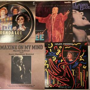 ■まとめて!■Jazz Vocal関連レーザーディスクまとめて5枚セット■Maxine Sullivan,Helen Merrill,Brenda Lee■LDの画像1