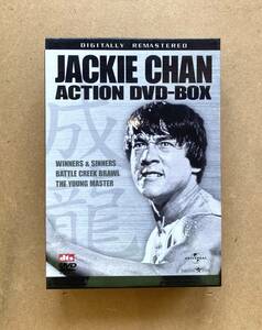 ■状態良好■Jackie Chan Action DVD Box [五福星] / [バトルクリーク・ブロー] / [ヤング・マスター 師弟出馬] 3タイトル入り