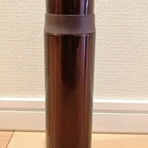 即決★サーモス FFM-500LTD 0.5L ブラウン ステンレススリムボトル 水筒 THERMOS 中古 ユーズド 富士登山 保温力の画像6