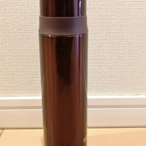 即決★サーモス FFM-500LTD 0.5L ブラウン ステンレススリムボトル 水筒 THERMOS 中古 ユーズド 富士登山 保温力の画像5