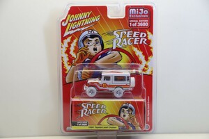 【チェイスカー・シークレット】mijo特注 ジョニーライトニング 1/64 1980 トヨタ ランドクルーザー \スピードレーサー\ 63BIG0