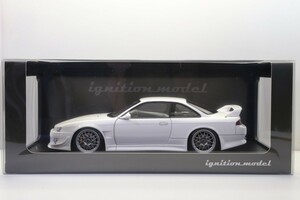 イグニッションモデル 1/18 VERTEX S14 シルビア ホワイト/BBS RG-Rタイプ18インチ(シルバー) IG3082　63ABGBO