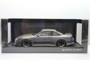 イグニッションモデル 1/18 VERTEX S14 シルビア ガンメタリック/マイスターS1タイプ18インチ(ポリッシュ/ブラック) tIG3088　63AGHS0