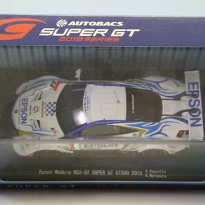 エブロ 1/43 エプソン モデューロ NSX-GT 2018 スーパーGT GT500 #64 B.バゲット/松浦孝亮 45631 63NOの画像1