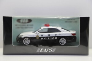 【宮沢模型特注】 RAI'S 1/43 トヨタ クラウン アスリート (GRS214) 2023 警視庁交通部交通機動隊車両 (4交213) HL432301　63NO